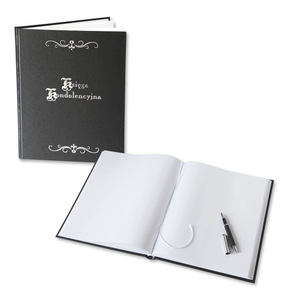 1829-319-092 Księga kondolencyjna 255x320, 100 kart