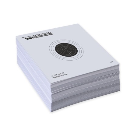 2713-340-039 Tarcze strzeleckie 100x100 mm, 100 szt. (T01)