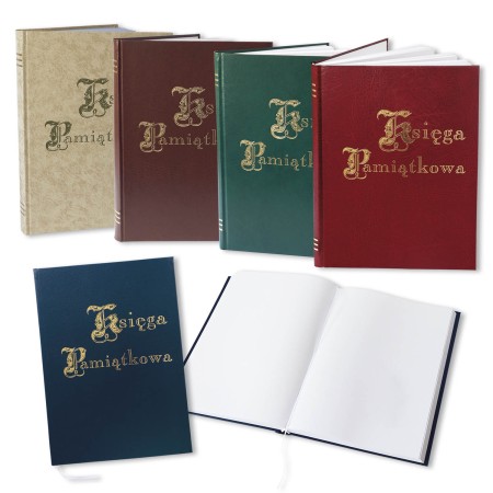 1829-319-047, 048, 049, 050, 051 Księga Pamiątkowa złocona 220x307