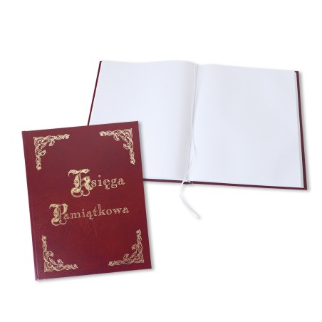 1829-319-035 Księga Pamiątkowa złocona 255x320 - bordo 1829-319-035 Księga Pamiątkowa złocona 255x320 - bordo