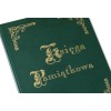1829-319-037 Księga Pamiątkowa złocona 255x320 - zieleń złocenie
