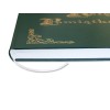 1829-319-037 Księga Pamiątkowa złocona 255x320 - zieleń bok i lico