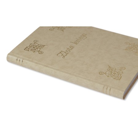 1829-319-042 Złota księga złocona 220x307 - beż grzbiet