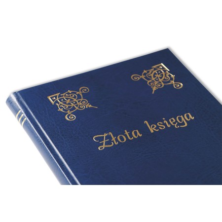1829-319-045 Złota księga złocona 220x307 - granat złocenie