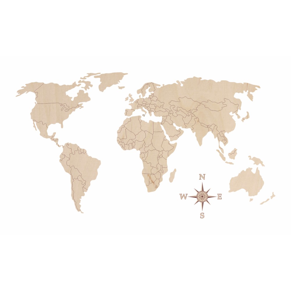 1822-126-480 Dekoracje, napisy na ścianę - drewniane - wzór 5