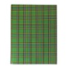 1824-339-149 Teczka z klipem do A4 zamykana (podkład), krata szkocka - zielona