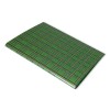 1824-339-149 Teczka z klipem do A4 zamykana (podkład), krata szkocka - zielona