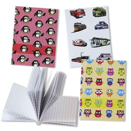 1829-120-017 Notes 70x95, ~60k, okładka drukowana,, grzbiet klejony