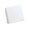 1829-120-004 Notes kostka 83x83x50, biała, klejona