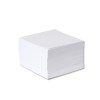 1829-120-021 Notes kostka 83x83x50, biała, nieklejona