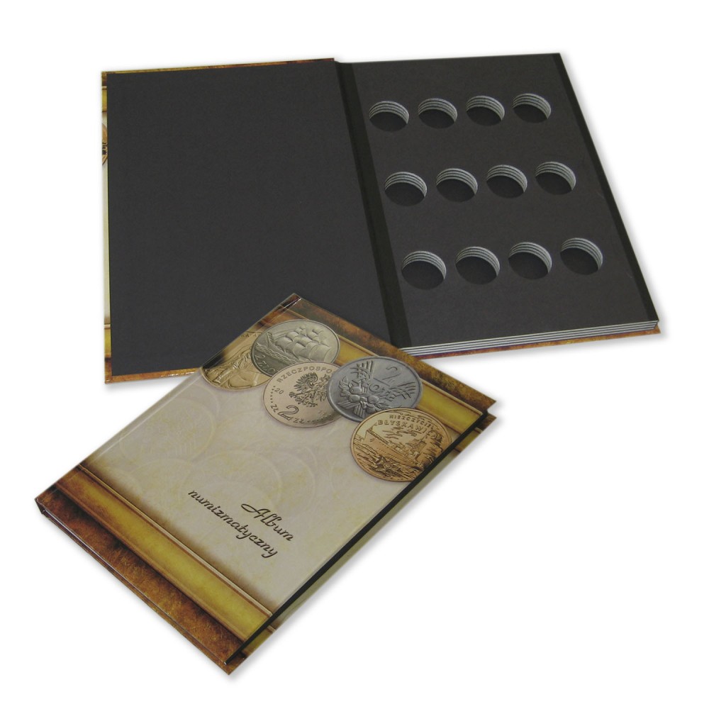 1829-112-005 Album na monety 2 złotowe Golden Nordic