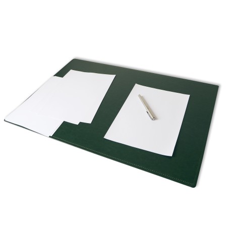 1824-910-018 Podkład na biurko, skóropodobny - zieleń