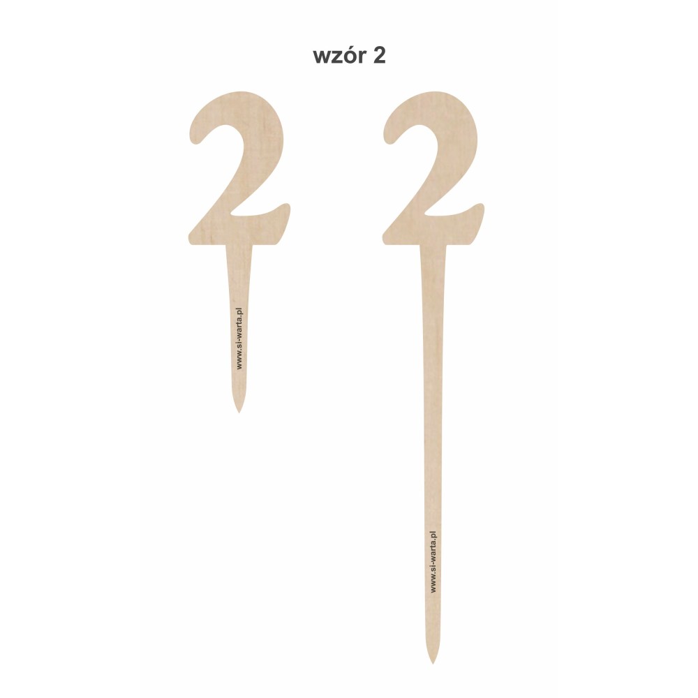 1822-126-415 Topper, piker dekoracyjny - wzór 2