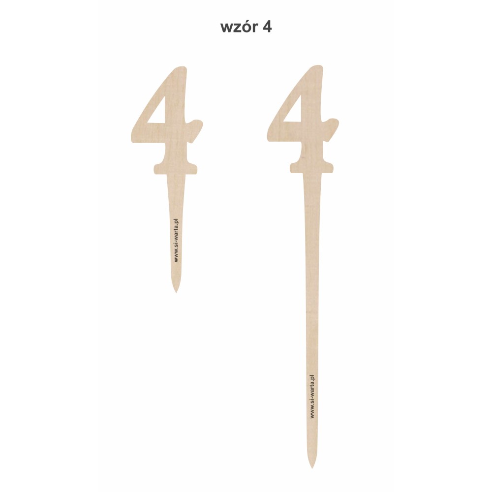 1822-126-415 Topper, piker dekoracyjny - wzór 4