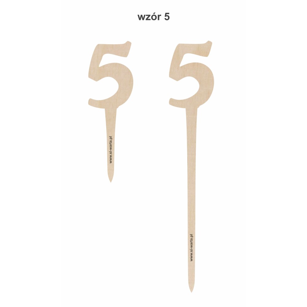 1822-126-415 Topper, piker dekoracyjny - wzór 5