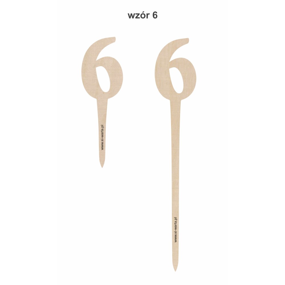 1822-126-415 Topper, piker dekoracyjny - wzór 6
