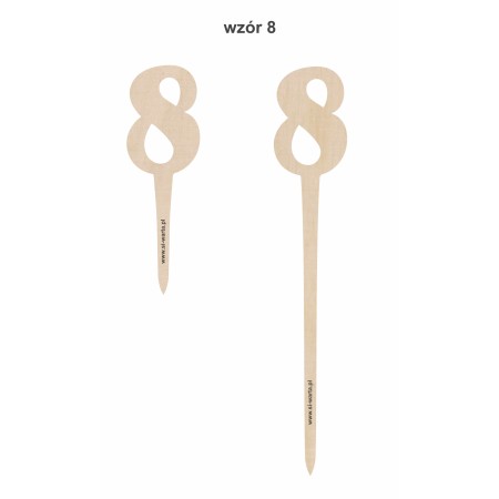 1822-126-415 Topper, piker dekoracyjny - wzór 8
