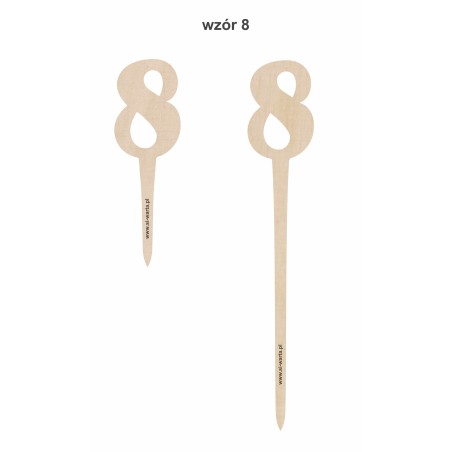 1822-126-415 Topper, piker dekoracyjny - wzór 8