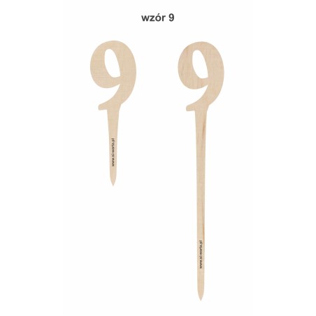 1822-126-415 Topper, piker dekoracyjny - wzór 9