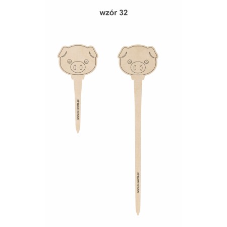 1822-126-415 Topper, piker dekoracyjny - wzór 32