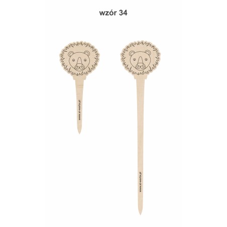 1822-126-415 Topper, piker dekoracyjny - wzór 34