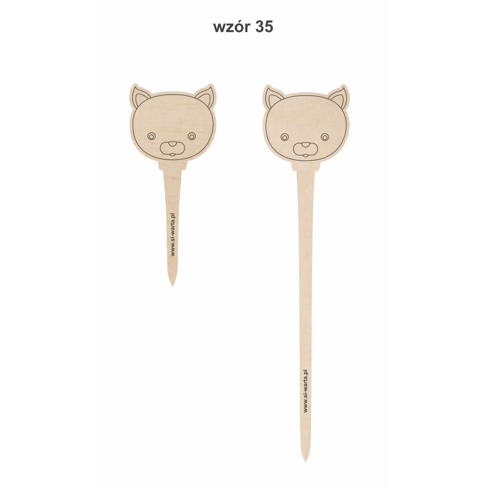 1822-126-415 Topper, piker dekoracyjny - wzór 35