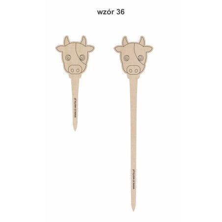 1822-126-415 Topper, piker dekoracyjny - wzór 36