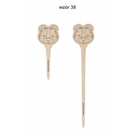 1822-126-415 Topper, piker dekoracyjny - wzór 38