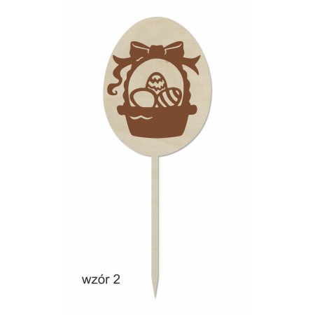 1822-126-455 Topper, piker Wielkanocny - wzór 2