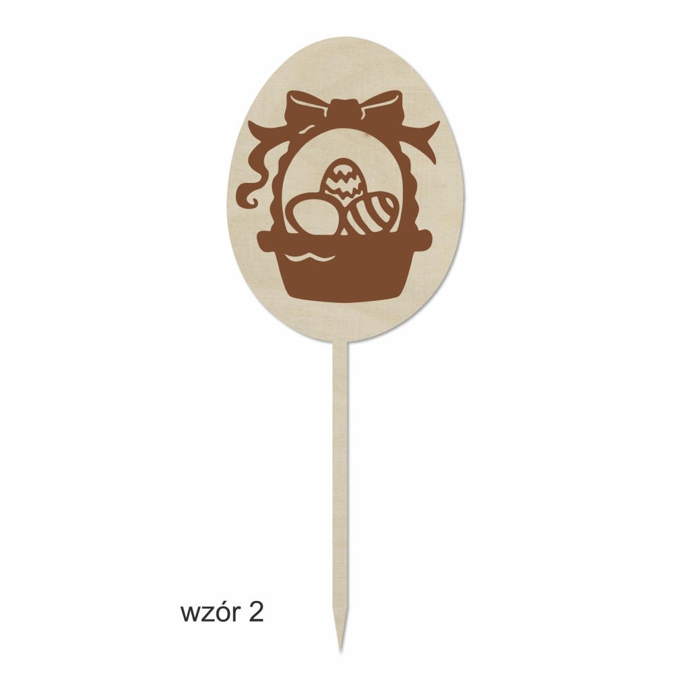 1822-126-455 Topper, piker Wielkanocny - wzór 2