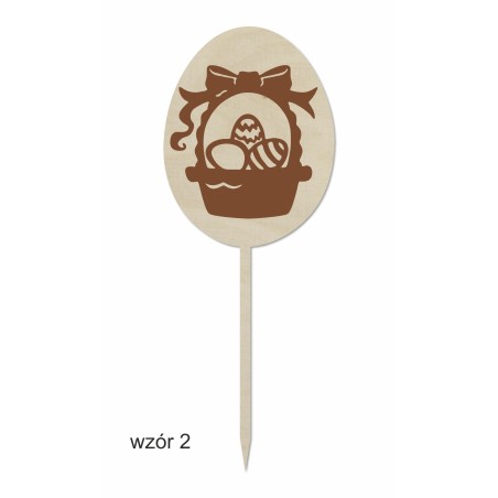 1822-126-455 Topper, piker Wielkanocny - wzór 2