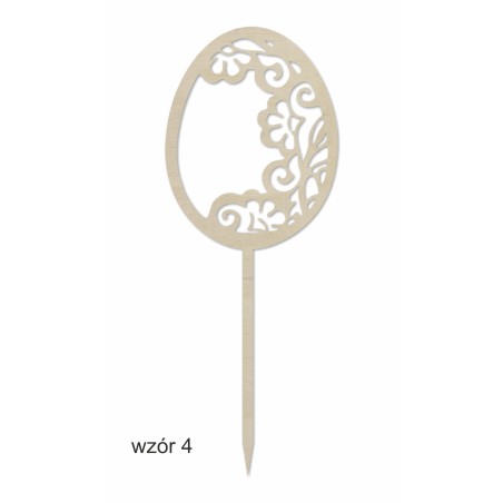 1822-126-455 Topper, piker Wielkanocny - wzór 4