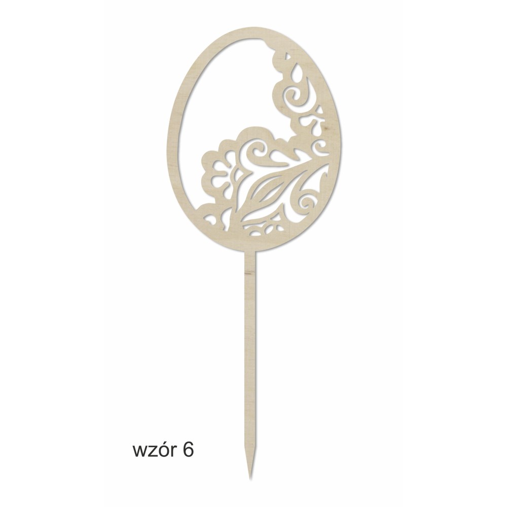 1822-126-455 Topper, piker Wielkanocny - wzór 6