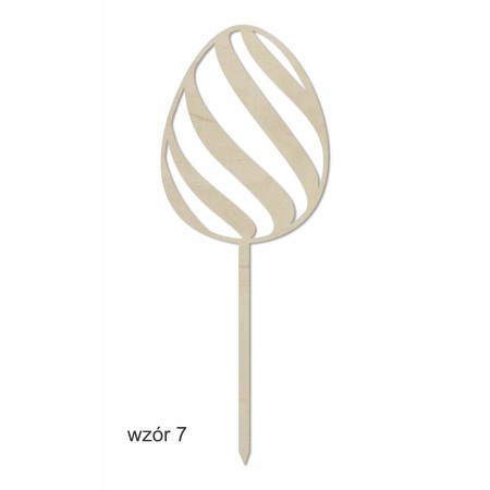 1822-126-455 Topper, piker Wielkanocny - wzór 7