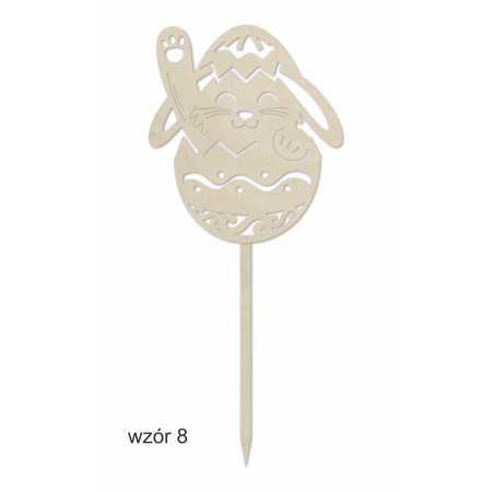 1822-126-455 Topper, piker Wielkanocny - wzór 8