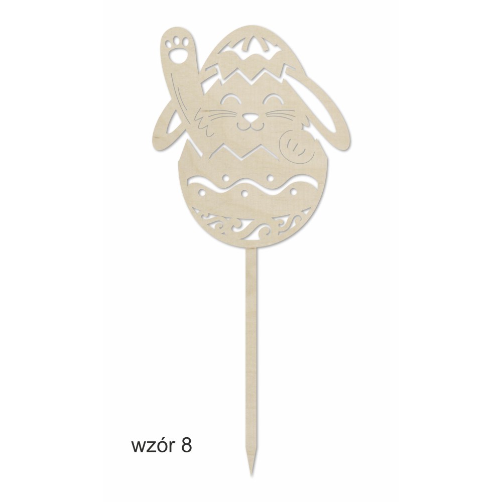 1822-126-455 Topper, piker Wielkanocny - wzór 8