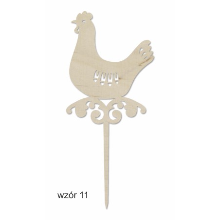 1822-126-455 Topper, piker Wielkanocny - wzór 11