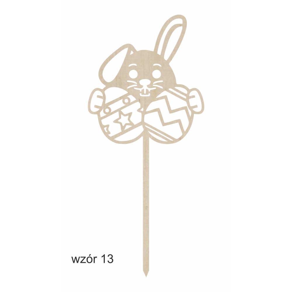 1822-126-455 Topper, piker Wielkanocny - wzór 13