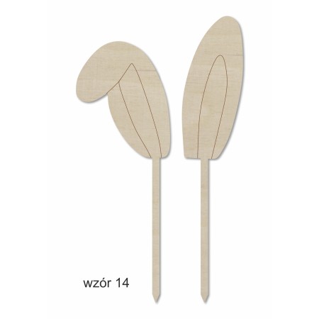 1822-126-455 Topper, piker Wielkanocny - wzór 14