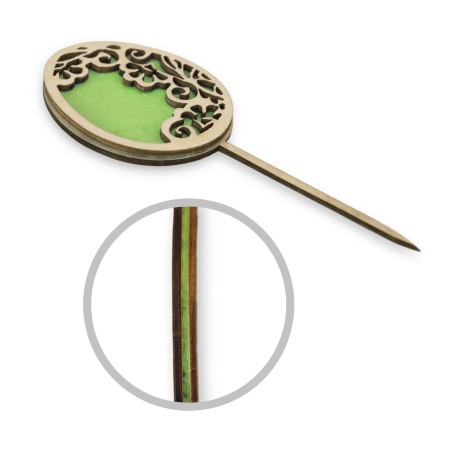 1822-126-456 Topper, piker Wielkanocny, z filcem - szczegóły