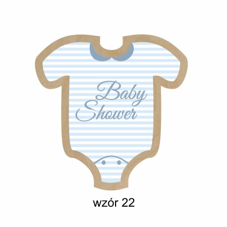 1822-126-414 Magnes na lodówkę, Twój własny tekst,  wzór 22