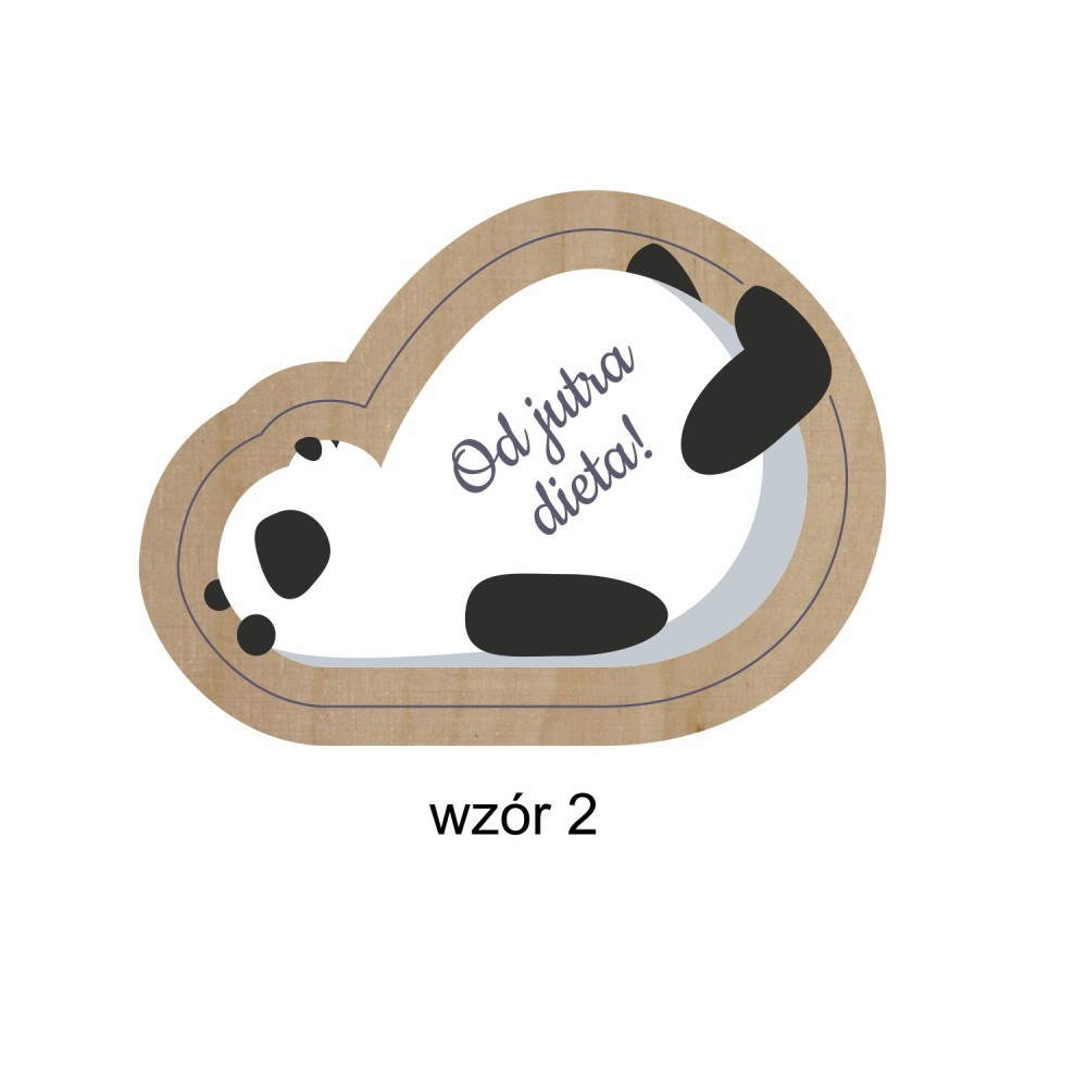 1822-126-485 Magnes na lodówkę, różne wzory - wzór 2