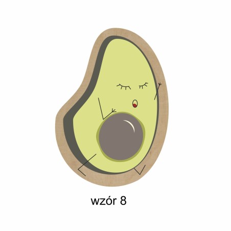 1822-126-485 Magnes na lodówkę, różne wzory - wzór 8