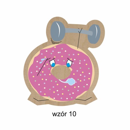 1822-126-485 Magnes na lodówkę, różne wzory - wzór 10