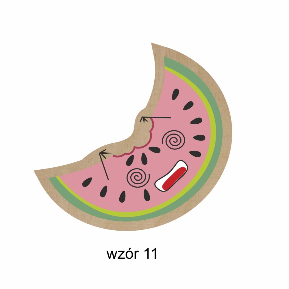 1822-126-485 Magnes na lodówkę, różne wzory - wzór 11