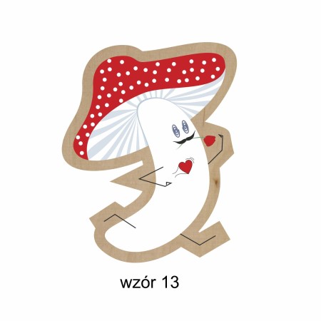 1822-126-485 Magnes na lodówkę, różne wzory - wzór 13