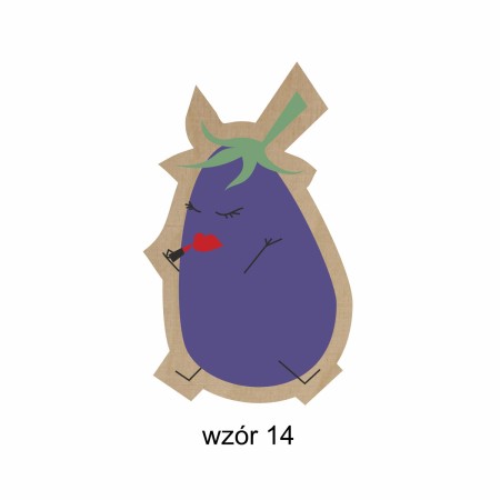 1822-126-485 Magnes na lodówkę, różne wzory - wzór 14