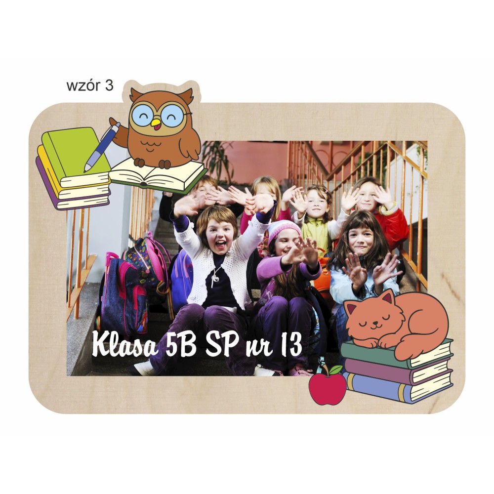 1822-126-466 Fotomagnes ozdobny na lodówkę - wzór 3