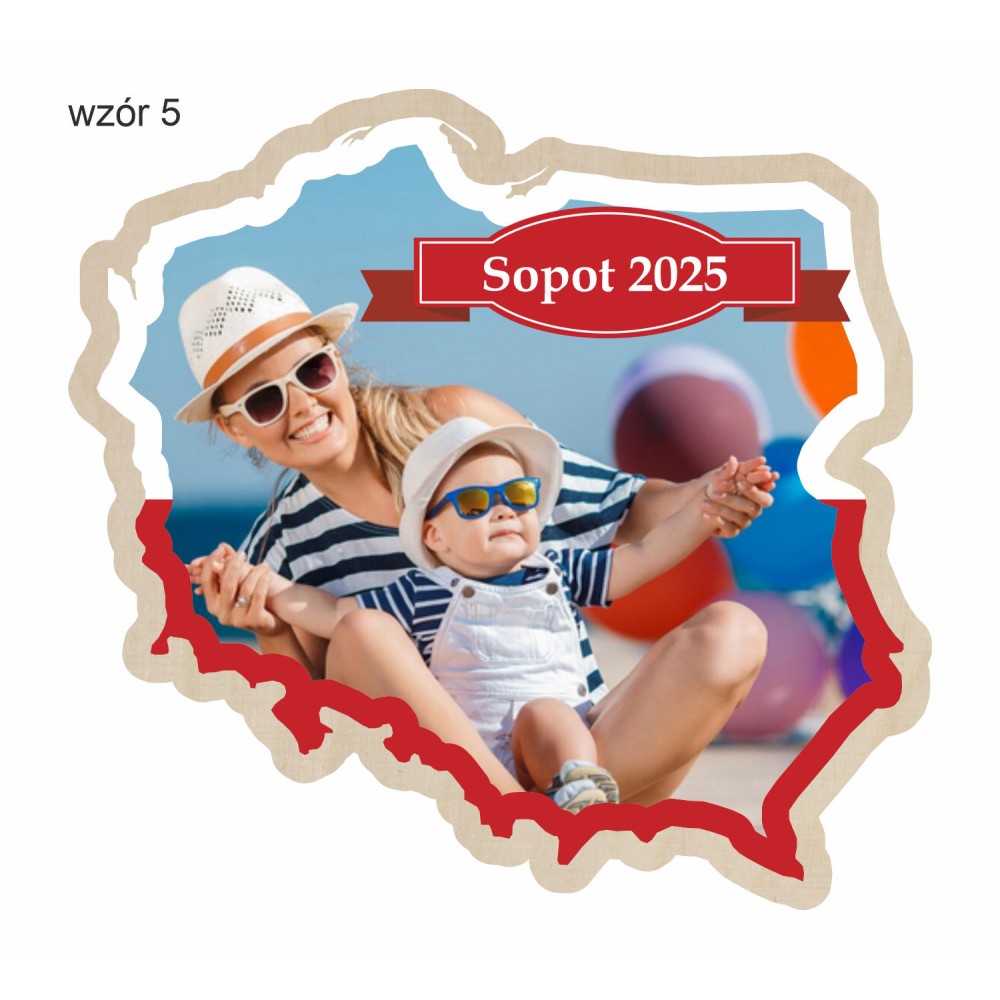 1822-126-466 Fotomagnes ozdobny na lodówkę - wzór 5