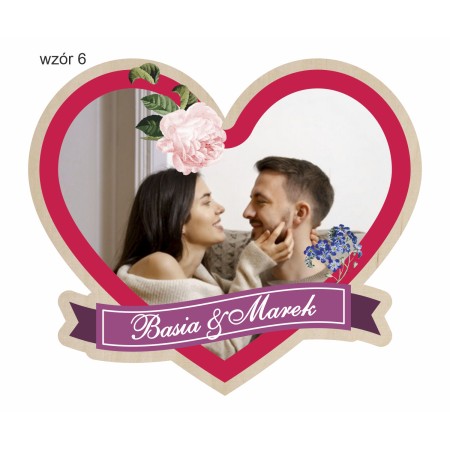 1822-126-466 Fotomagnes ozdobny na lodówkę - wzór 6